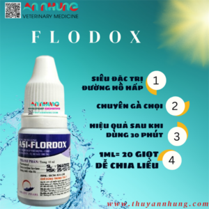 Alternative view of NPD Flordox Oral 10ml - Hen khẹc, Thương hàn, Tụ huyết trùng - Hộp 20 lọ