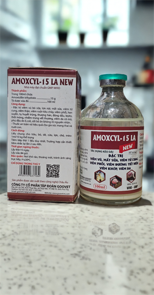 GOOVET AMOXYL 15% LA - Lọ 100ml - Ảnh 5