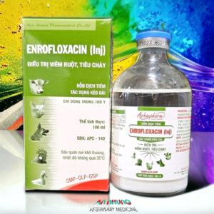 Á CHÂU - ENROFLOXAXIN 10% (Huyễn Dịch) - Lọ 100ml