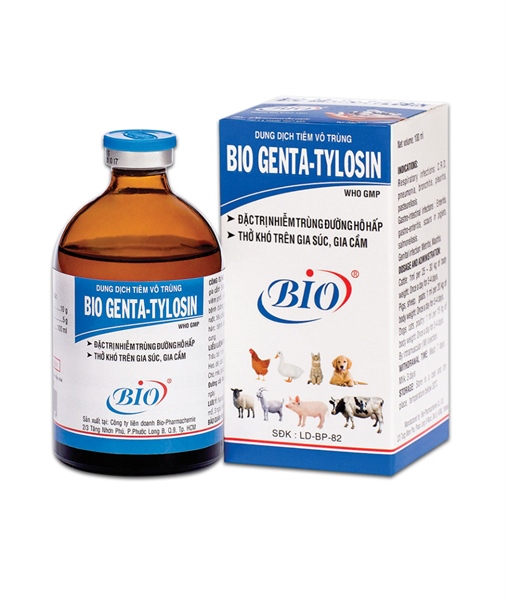 BIO GENTA TYLOSIN - thùng 25 Lọ - Ảnh 2