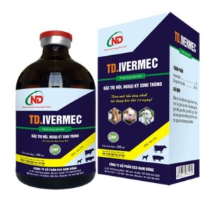 ND Ivermec 5ml - Hộp 15 lọ