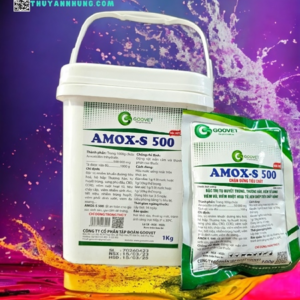GOOVET AMOX S500 (amox 50%) 1kg - Xô 1kg