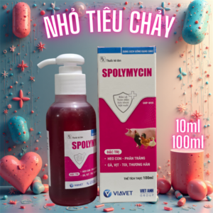 VIAVET SPOLYMYCIN ORAL 100ml - Colistin - Lọ 100ml