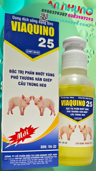 VIAVET QUINO 25 100ml - Lọ 100ml - Ảnh 5
