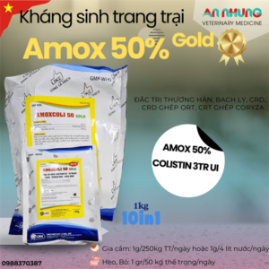 LIKE AMOX COLI 50% 1kg - Gói 10in1