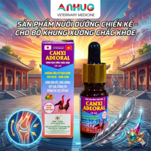 SUMI Gà đá canxi ade oral 10ml - Lọ 10ml