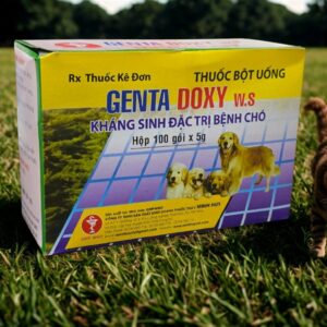 Minh Huy Genta Chó 5gr - Hộp 100 gói