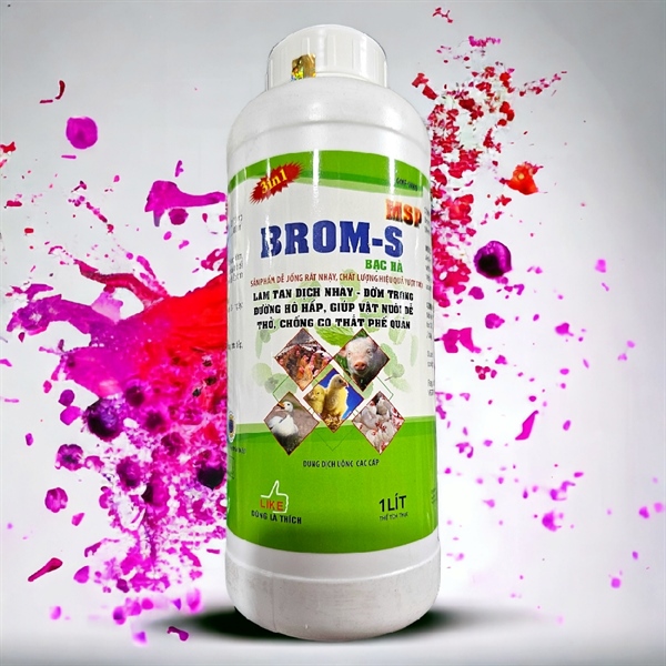 LIKE BROM S- ORAL BẠC HÀ 1 Lít - Chai - Ảnh 3