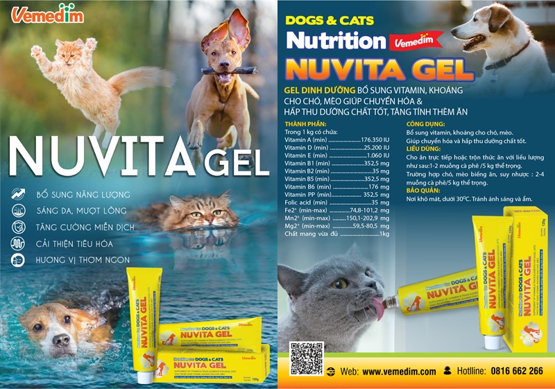 VMD Nutrition Nuvita Gel 120g - Tuýp - Ảnh 4