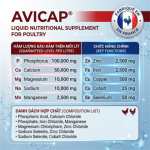 AGRI AVICAP - CAN 5Lít - Can 5 lít