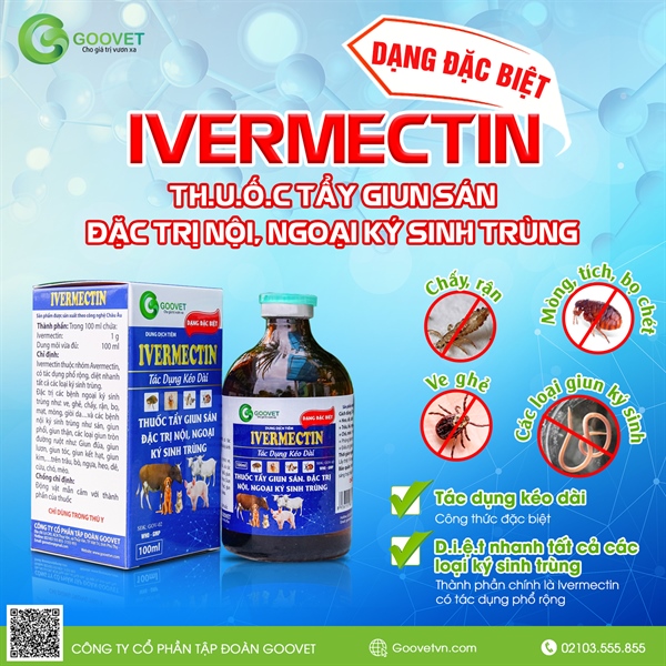 GOOVET IVERMECTIN 100ml - Lọ 100ml - Ảnh 5