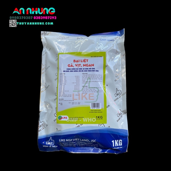 LIKE BẠI LIỆT GÀ VỊT NGAN - Gói 10in1 - Ảnh 3