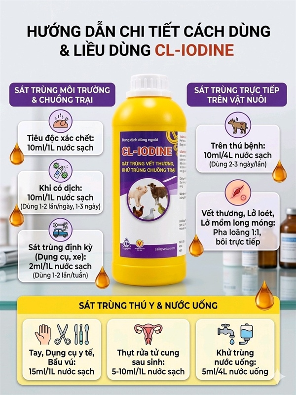 CAI LẬY IODINE 1 LÍT - CHAI - Ảnh 2