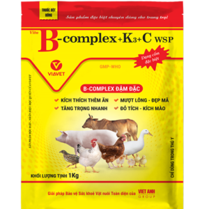 VIAVET B COMPLEX K3 C 1kg (cốm) - Gói