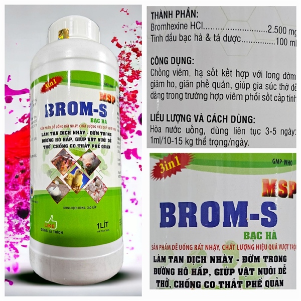 LIKE BROM S- ORAL BẠC HÀ 1 Lít - Chai - Ảnh 4