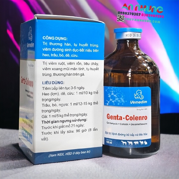 VMD GENTA COLENRO (Genta+Colistin) - Lọ - Ảnh 3