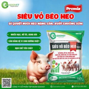 Alternative view of GOOVET SIÊU VỖ BÉO HEO (SIÊU TAN) 5kg/xô - Xô