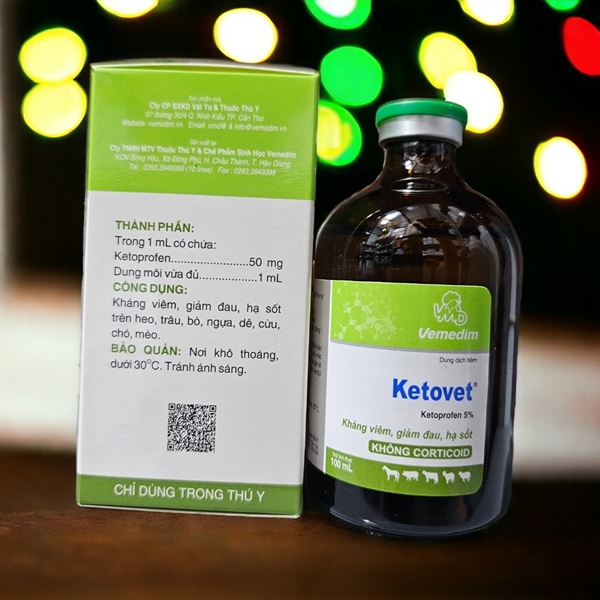 VMD KETOVET - Thùng 25 chai - Ảnh 4