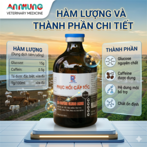Alternative view of DRICH - PHỤC HỒI CẤP TỐC 100ml - Cafein Gluco Amin - Lọ