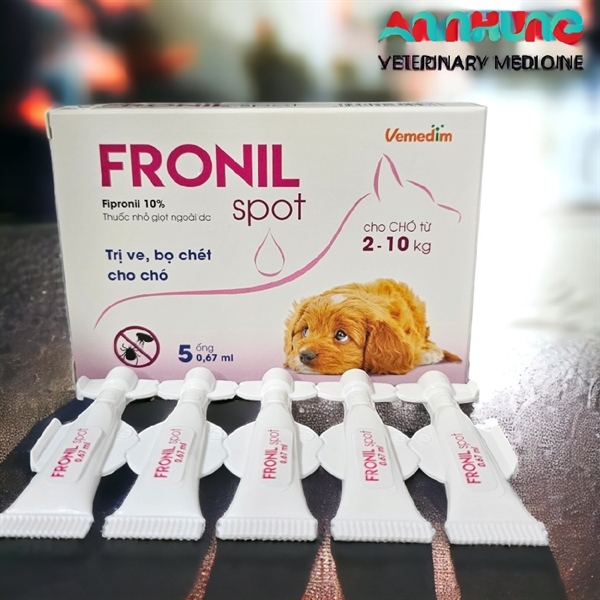 VMD Fronil Spot 0,67ml ( Từ 2 - 10 kg) - Thùng 100 hộp - Ảnh 4