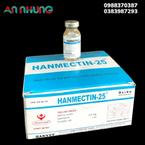 Alternative view of Hanmectin 25 10ml - Hộp 20 lọ