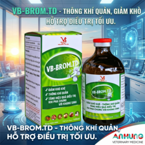 VB BROM TD 100ml - ♻️ 3in1♻️ Brom + Anagil + Dexa - Lọ 100ml