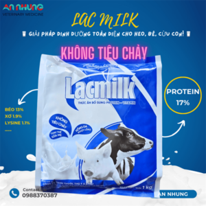 (CH56) Á CHÂU LACMILK 1kg = MILKNILAC - Gói 1Kg