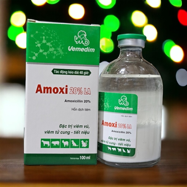 VMD AMOX 20% LA - chai 100ml