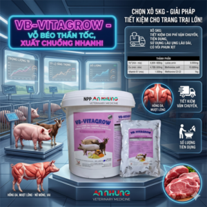 VB VITA GROW - CROM HỮU CƠ - 5kg/xô - Xô