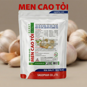 SAGOPHAR - MEN CAO TỎI -1kg (10in1) - Gói