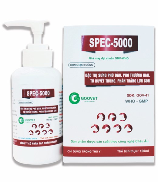 GOOVET SPEC 5000 100ml Oral - Lọ 100ml - Ảnh 2