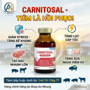 Alternative view of VIA CARNITOSAL - Tăng lực, Phục hồi, Kích sữa, Tạo Nạc - Lọ 100ml