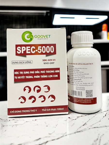 GOOVET SPEC 5000 100ml Oral - Lọ 100ml - Ảnh 5