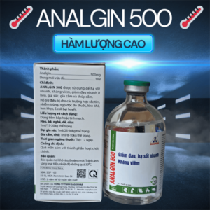 Alternative view of SAGOPHAR ANAGIL 500 - Lọ/100ml