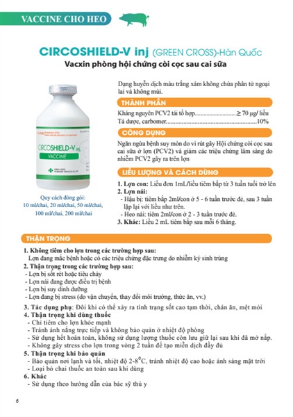Vaccine Tigervet - Circo 10 liều - Lọ - Ảnh 5