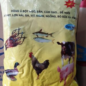 Alternative view of Men Ủ Vi Sinh NN1 - Ủ bột ngô, sắn, cám gạo 1kg - Gói