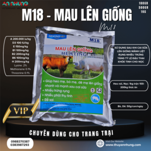 MEKONG M18 - MAU LÊN GIỐNG - AD3E - Thùng 25kg