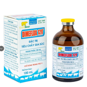 GV DIMEFLOX 120 - Đặc trị tiêu chảy - lọ 100ml