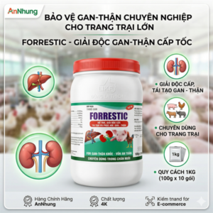 LIKE FOSRETIC 1Kg - giải độc gan thận cấp - Lon 10in1