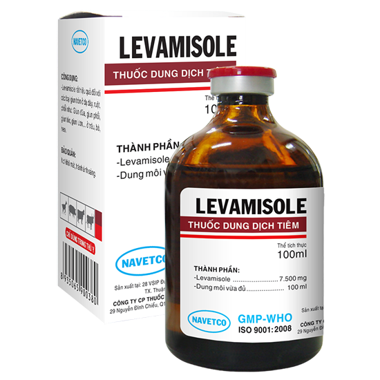 NAVETCO LEVAMISOLE 7,5% 100ml - lọ - Ảnh 2