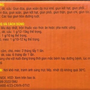 Alternative view of SUMI Stop tẩy giun sán thảo dược 10gr - Gói 10gr