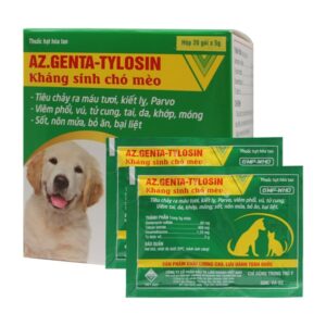 Viavet Genta Tylosin 5gr - Chó, Mèo - Hộp 20 gói