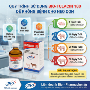 Bio Tulacin 100 20ml + Nước pha 100ml - chai