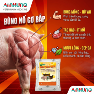VB SUPER VITA - chống còi cọc, tăng trọng - 1kg - gói/1 kg