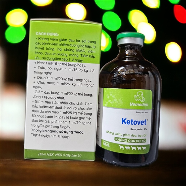 VMD KETOVET - Thùng 25 chai - Ảnh 3