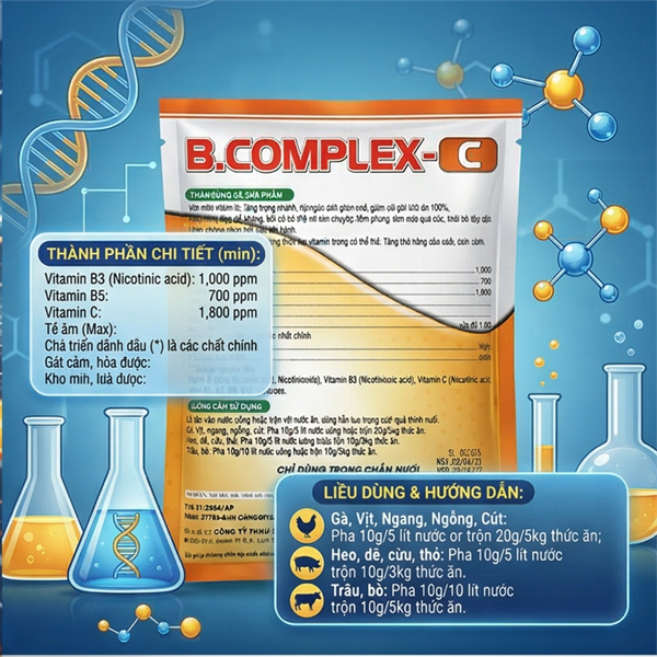 ADP BCOMPLEX C - Thùng 20kg - Ảnh 3