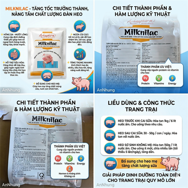 Á CHÂU REMILK = MILKNILAC - Thùng 20kg - Ảnh 4
