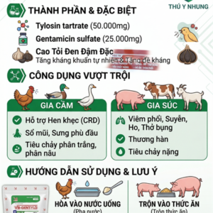 Alternative view of VB - GENTATYLO 1kg - Cao tỏi đen, đông trùng hạ thảo - Gói (10in1)