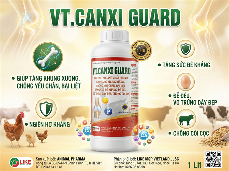 LIKE CANXI GUARD 1 lít - Chai - Ảnh 2