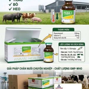 Alternative view of Sagophar Para C 20ml - Hộp 10 lọ